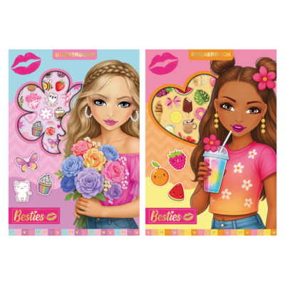 Besties Stickerboek – Neon