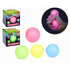 Glow in the dark anti stress bal 6 cm