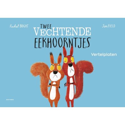 Twee vechtende eekhoorntjes vp 3+