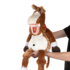 Poetspop (handpop) Pixy Paard ( ca. 85 cm hoog)
