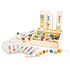 Houten kralen volgordespel  36 mnd+