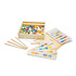 Houten kralen volgordespel  36 mnd+