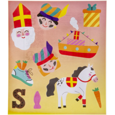Stickervel Sinterklaas Nieuw!