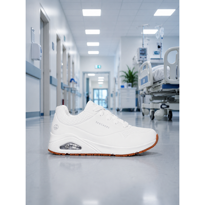 Skechers Work UNO dames werksneaker wit Nieuw!