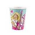 Beker Barbie Popstar 8 stuks( Voorraad 3 sets OP=OP)