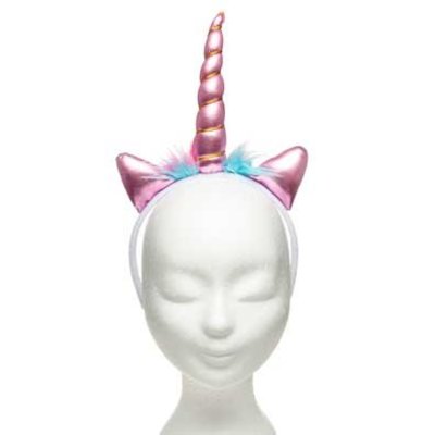 Eenhoorn Diadeem ( voorraad 52 stuks OP = OP)