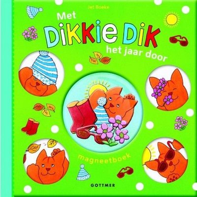 Met Dikkie Dik het jaar door magneetboek