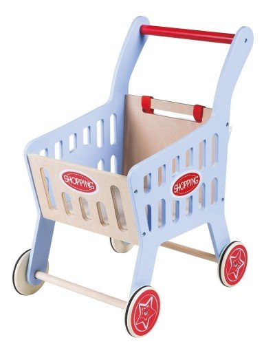Winkelwagentje Hout Speelgoed Winkelkarretje Abcakids Nl