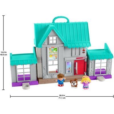 Fisher Price Handige helpers  Huis Little People ABCAkids nl