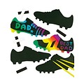 Kraskunst voetbalschoen magnetisch 10 stuks (Voorraad 4 verp.  OP=OP)