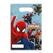 Spiderman feestzakjes 6 stuks