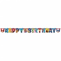 Letterslinger super mario (1,8 meter) ( Voorraad 3 stuks OP=OP)