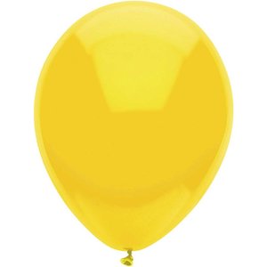 Ballonnen geel 25 cm 10 stuks