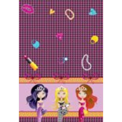 Tafelkleed glam girls (voorraad: 4 stuks)