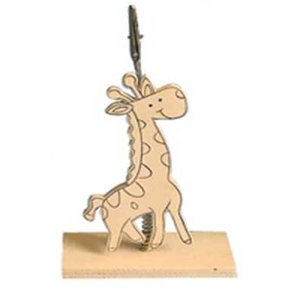 Memohouder giraf ( Voorraad: 19 stuks OP=OP)