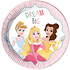 Bordjes Disney Princess 8 stuks ( Voorraad 2 sets OP=OP)