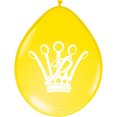 Ballonnen Prinses 6 stuks ( Voorraad 12 sets  OP=OP)