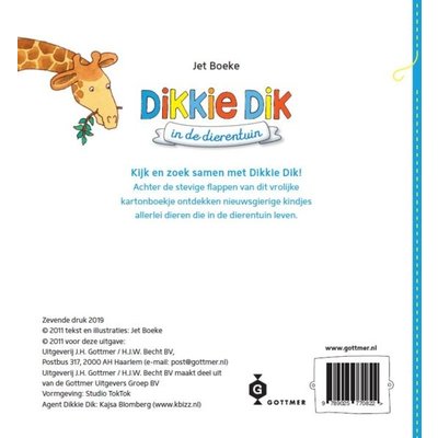 DIkkie Dik in de dierentuin