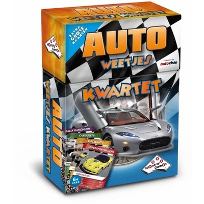 Auto kwartet ( voorraad 6 stuks OP = OP)