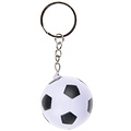 Voetbal Sleutelhanger Soft Zwart-Wit