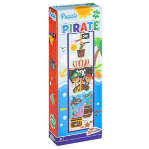Lange puzzel piraat (nog 1 stuks OP = OP)