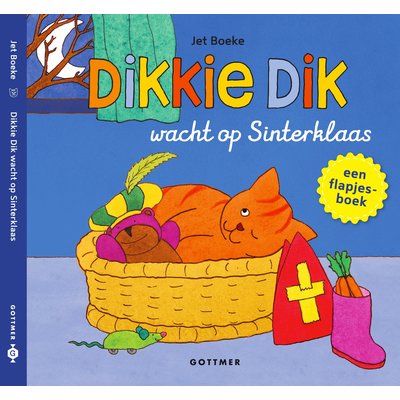 Dikkie Dik wacht op Sinterklaas (flapjesboek)