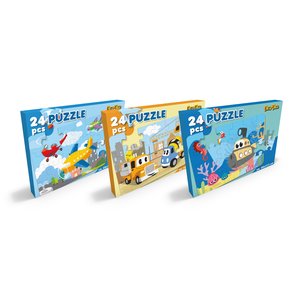 Puzzel voertuigen (voorraad: 57 stuks, OP = OP)