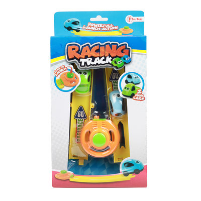 Auto afschietbaan (voorraad 4 stuks OP = OP)