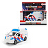Politiebus frictie mét licht en geluid (voorraad 6 stuks OP = OP)