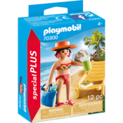 Playmobil Vakantieganger met strandstoel (voorraad 7 stuks OP = OP)