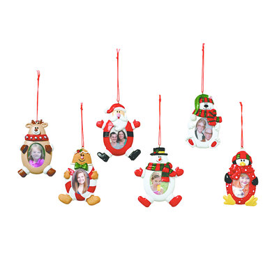 Fotohangers Kerstmis ( Voorraad 5 sets OP=OP)