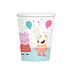 Peppa Pig bekers 8 stuks