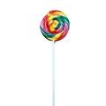 Regenboog lolly