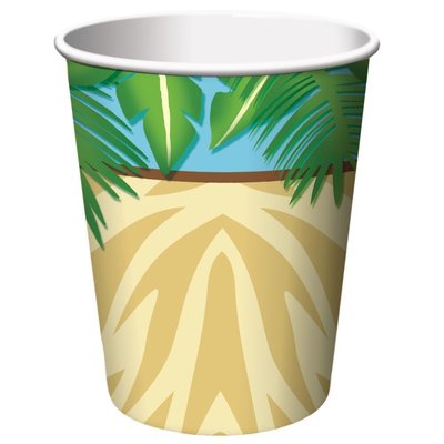 Safari Bekers 8 stuks ( Voorraad 4 verp. OP=OP)