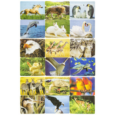 Puzzel dieren