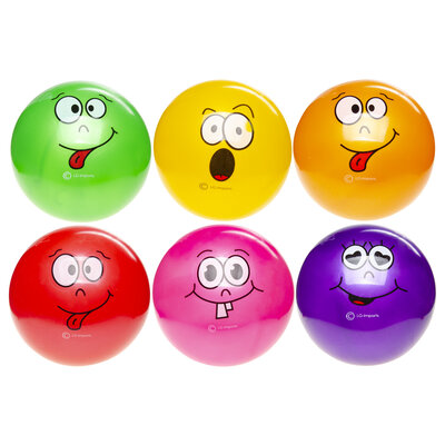 Bal happy ( on- opgeblazen) ( voorraad 10 stuks OP = OP)