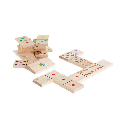Domino Gekleurd Groot 4+