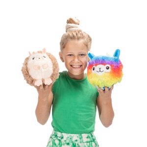 Pluchen knuffeldier ( on- opgeblazen) ( voorraad 98 stuks OP = OP)