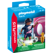 Playmobil Voetbalster met doelmuur