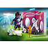 Playmobil Voetbalster met doelmuur