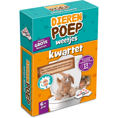 Dierenpoep kwartet