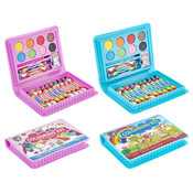 Kleurkit roze/ blauw ( voorraad 34 x roze, 4 x blauw OP = OP)