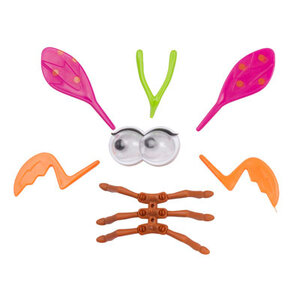 Klei instekers Insect ( excl. klei) ( voorraad 77 stuks OP = OP)