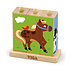 Stapel blokpuzzel boerderijdieren 24 mnd+