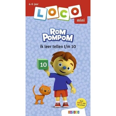 Loco Loco Mini  Rompompom Ik Leer Tellen t/m 10