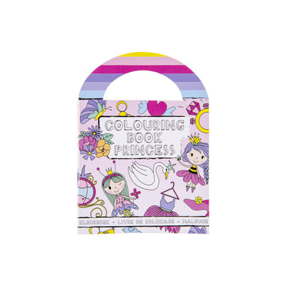 Kleurboekje met sticker sheet Prinses