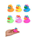 Mini Neon Duckies met Pet