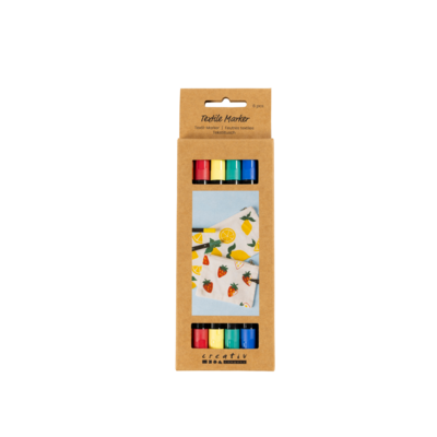 Textielstiften ( 6 stuks)