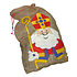 Jute zak Sinterklaas ( voorraad 8 stuks OP = OP)