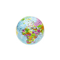 Kneedbare Wereldbol Stressbal ( voorraad 219 stuks OP = OP)